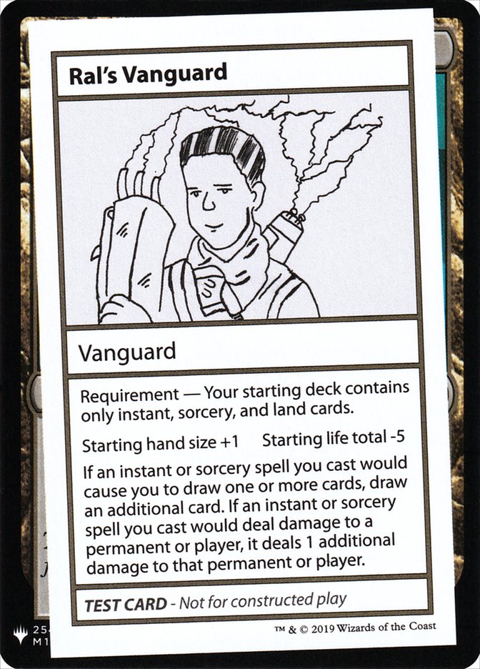 Ral's Vanguard [Mystery Booster Playtest Cards] | Chromatic Games