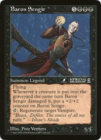 Baron Sengir (Oversized) [Oversize Cards] | Chromatic Games