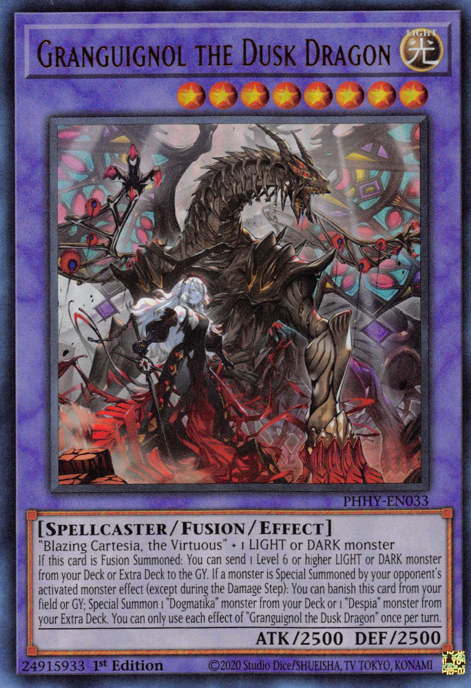 Granguignol the Dusk Dragon [PHHY-EN033] Ultra Rare | Chromatic Games