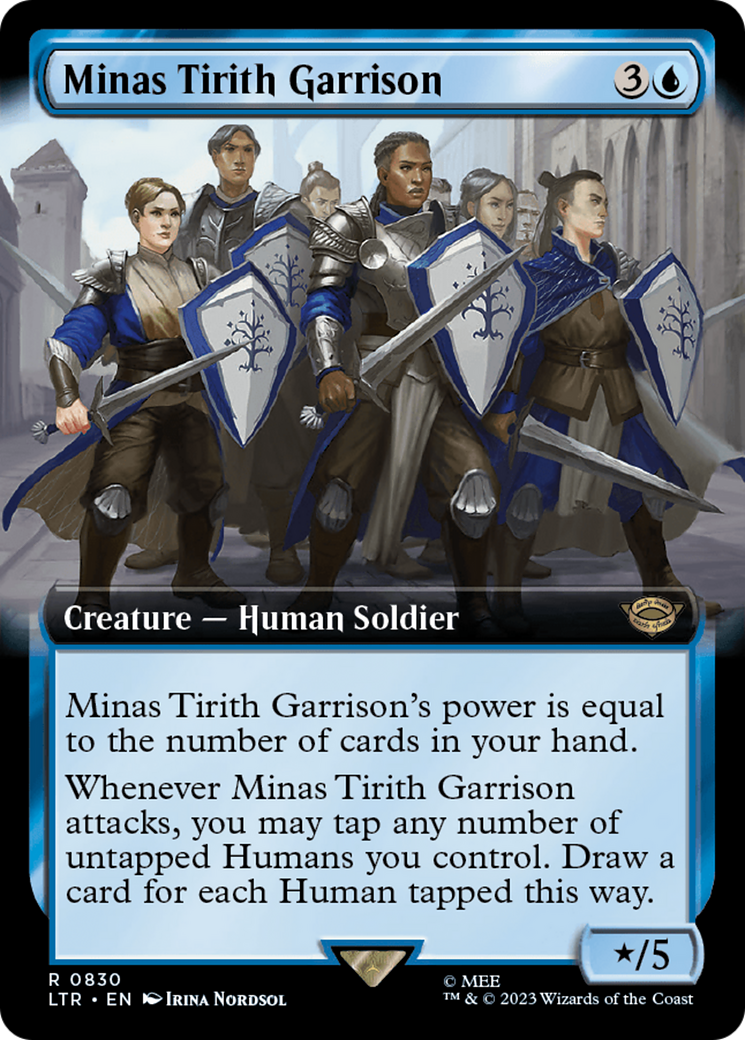 Minas Tirith Garrison (Extended Art) [The Lord of the Rings: Tales of Middle-Earth] | Chromatic Games