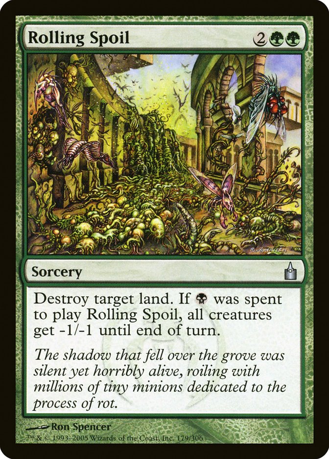 Rolling Spoil 179/306 (Ravnica: City of Guilds)  - Foil | Chromatic Games