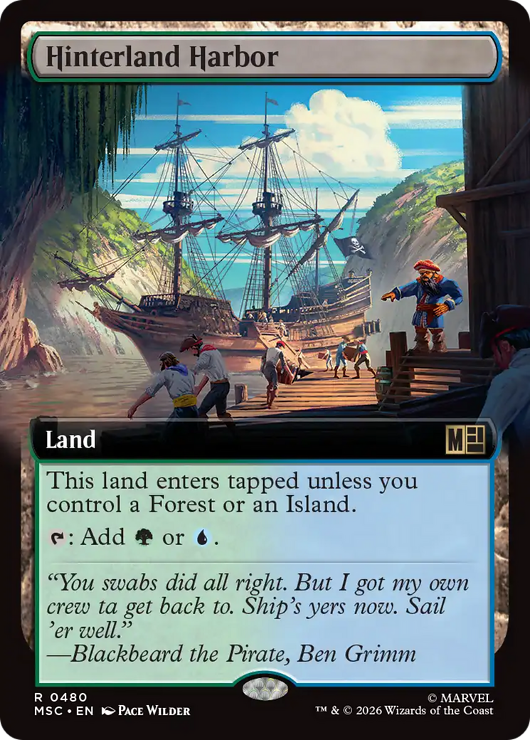 Hinterland Harbor (Extended Art) [Marvel Super Heroes Commander] | Chromatic Games