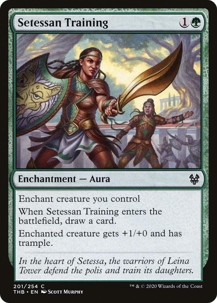 Setessan Training 201/254 (Theros Beyond Death)  | Chromatic Games