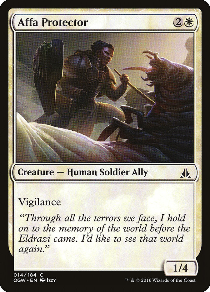 Affa Protector 14/184 (Oath of the Gatewatch)  | Chromatic Games