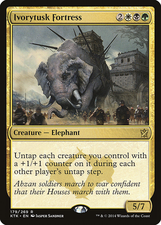 Ivorytusk Fortress 179/269 (Khans of Tarkir)  | Chromatic Games