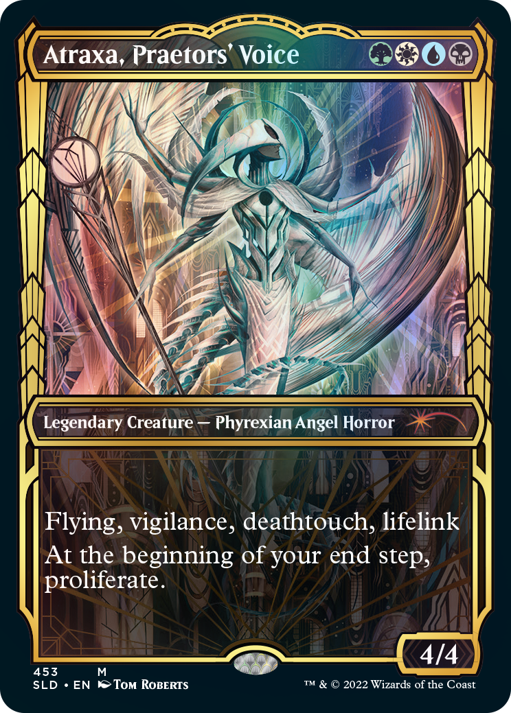 Atraxa, Praetors' Voice (Showcase Gilded Foil) [Secret Lair Drop Series] | Chromatic Games