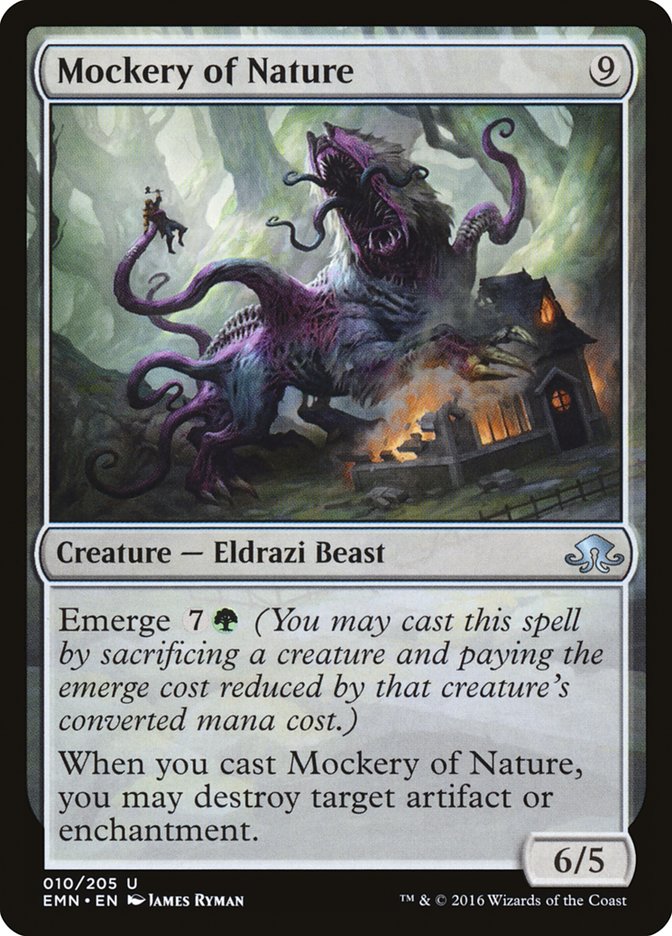 Mockery of Nature 10/205 (Eldritch Moon)  | Chromatic Games
