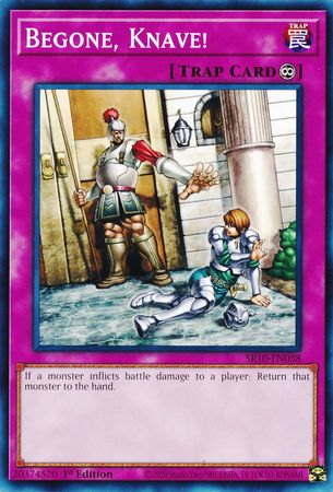 Begone, Knave! [SR10-EN038] Common | Chromatic Games