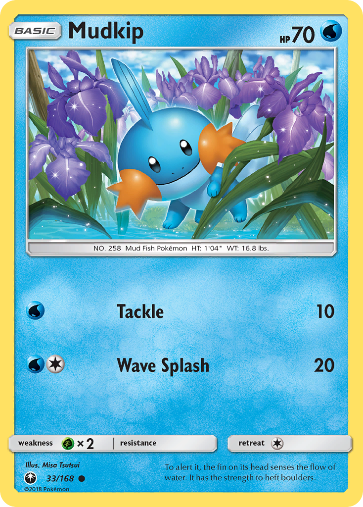 Mudkip (33/168) [Sun & Moon: Celestial Storm] | Chromatic Games