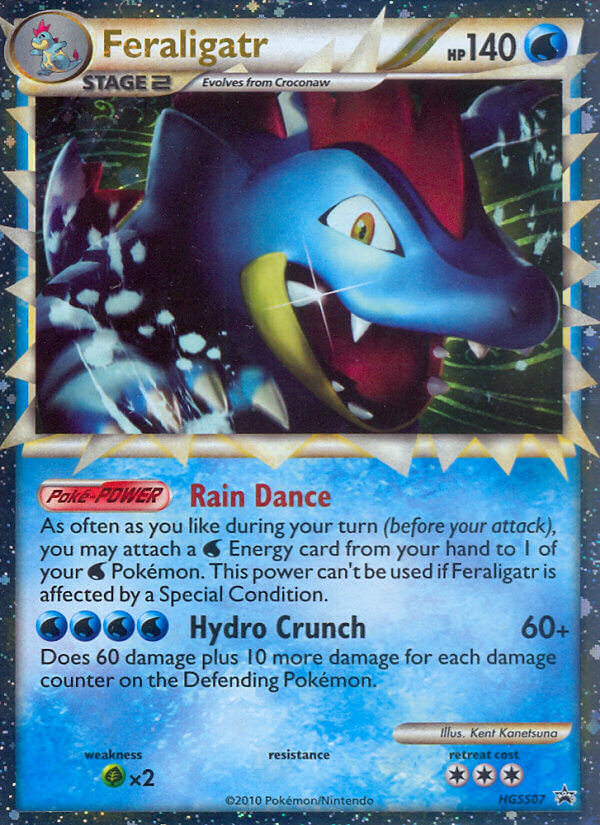 Feraligatr (HGSS07) [HeartGold & SoulSilver: Black Star Promos] | Chromatic Games