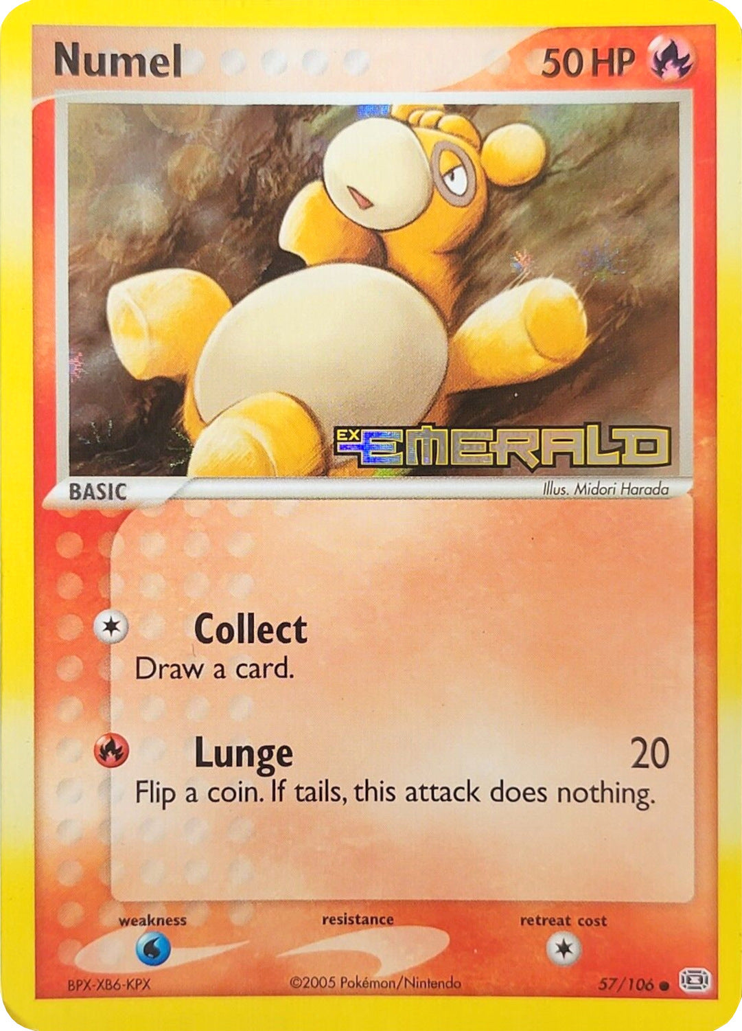 Numel (57/106) (Stamped) [EX: Emerald] | Chromatic Games