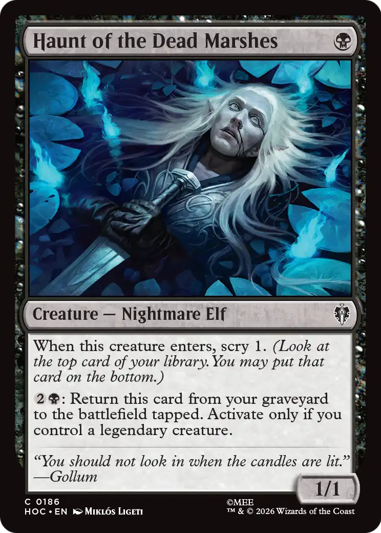 Haunt of the Dead Marshes [The Hobbit: Eternal-Legal] | Chromatic Games