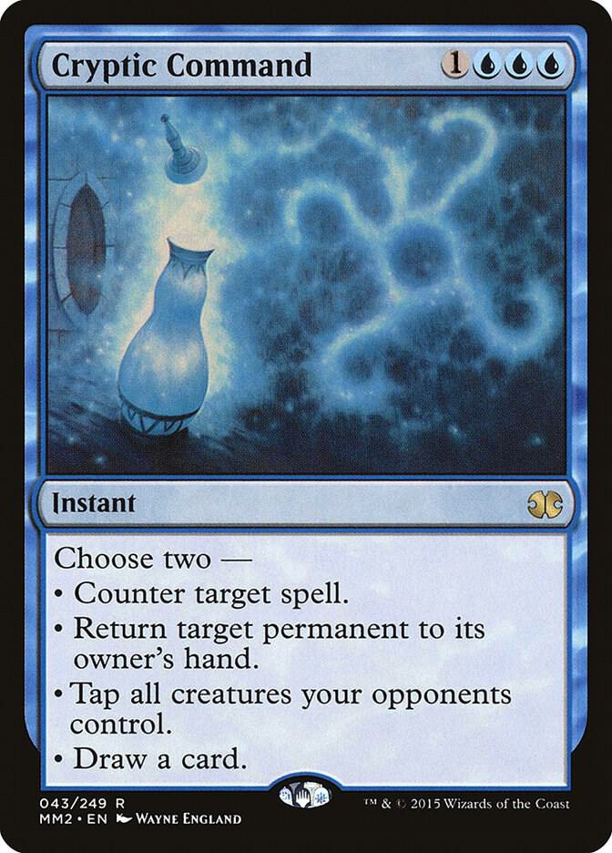 Cryptic Command 43/249 (Modern Masters 2015)  | Chromatic Games