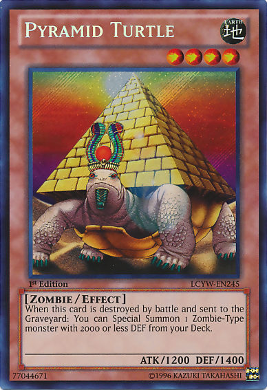 Pyramid Turtle [LCYW-EN245] Secret Rare | Chromatic Games
