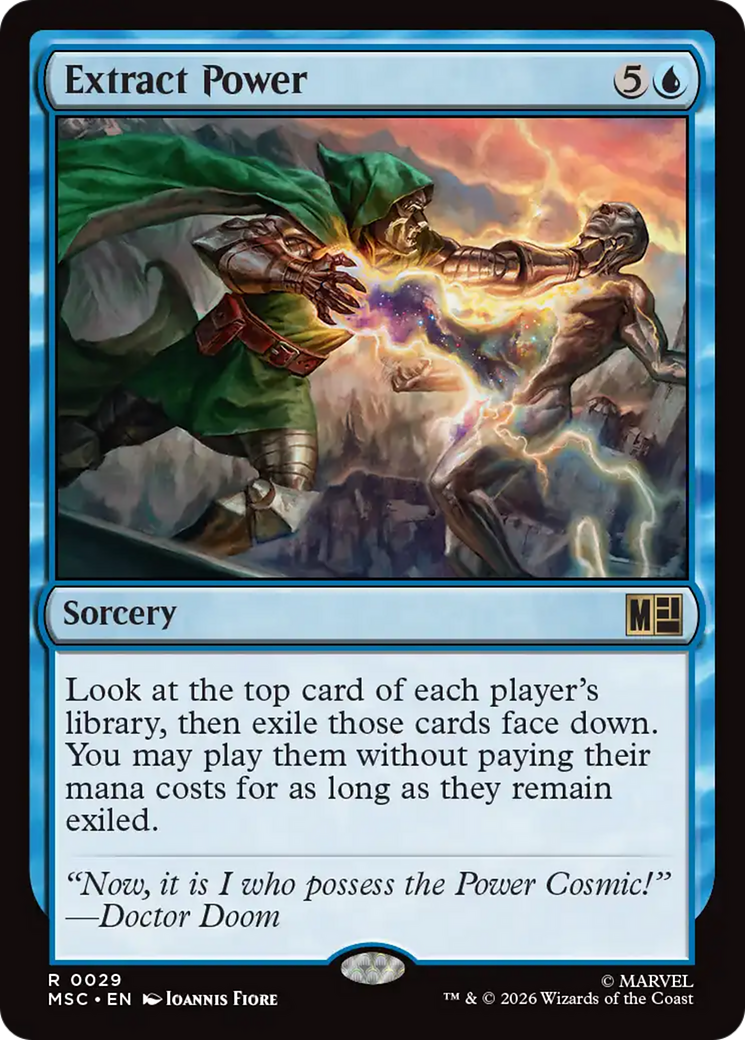 Extract Power [Marvel Super Heroes Commander] | Chromatic Games