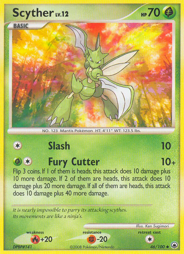 Scyther (46/100) [Diamond & Pearl: Majestic Dawn] | Chromatic Games