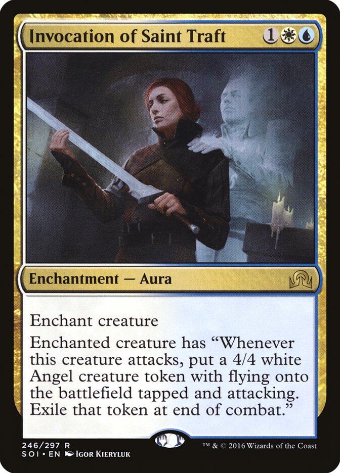 Invocation of Saint Traft 246/297 (Shadows over Innistrad)  | Chromatic Games