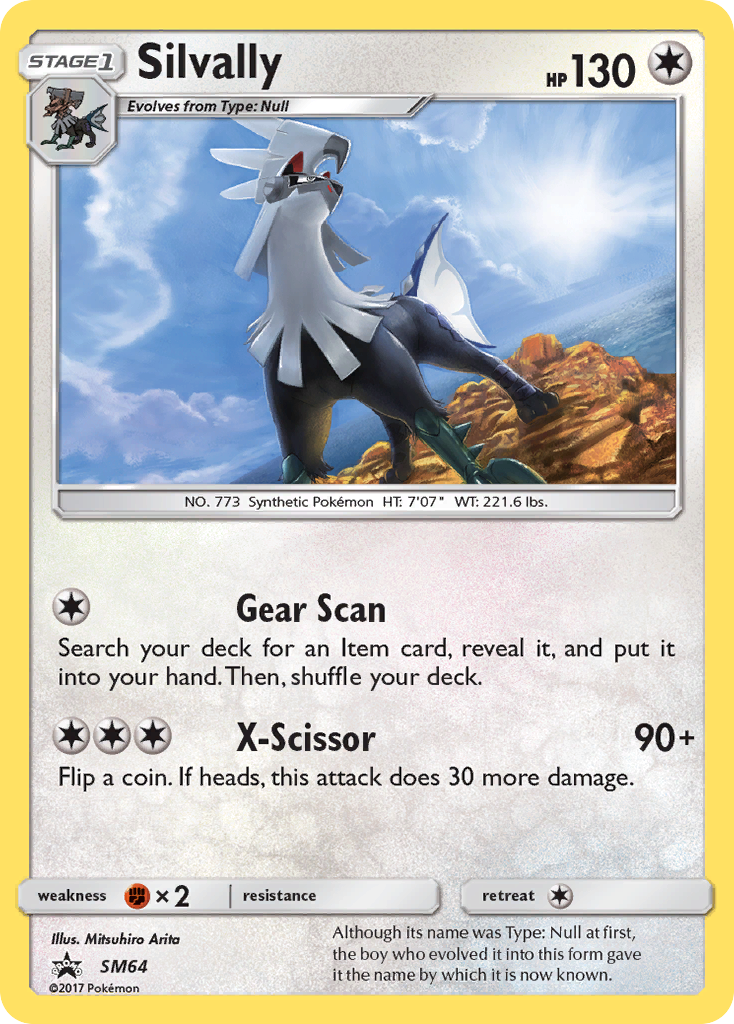 Silvally (SM64) [Sun & Moon: Black Star Promos] | Chromatic Games