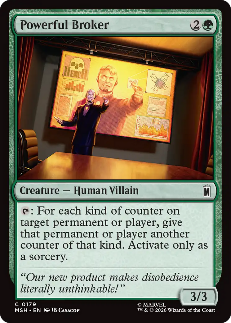 Powerful Broker [Marvel Super Heroes] | Chromatic Games