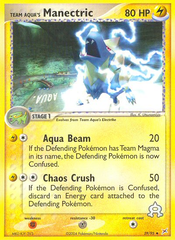 Team Aqua's Manectric (29/95) [EX: Team Magma vs Team Aqua] | Chromatic Games