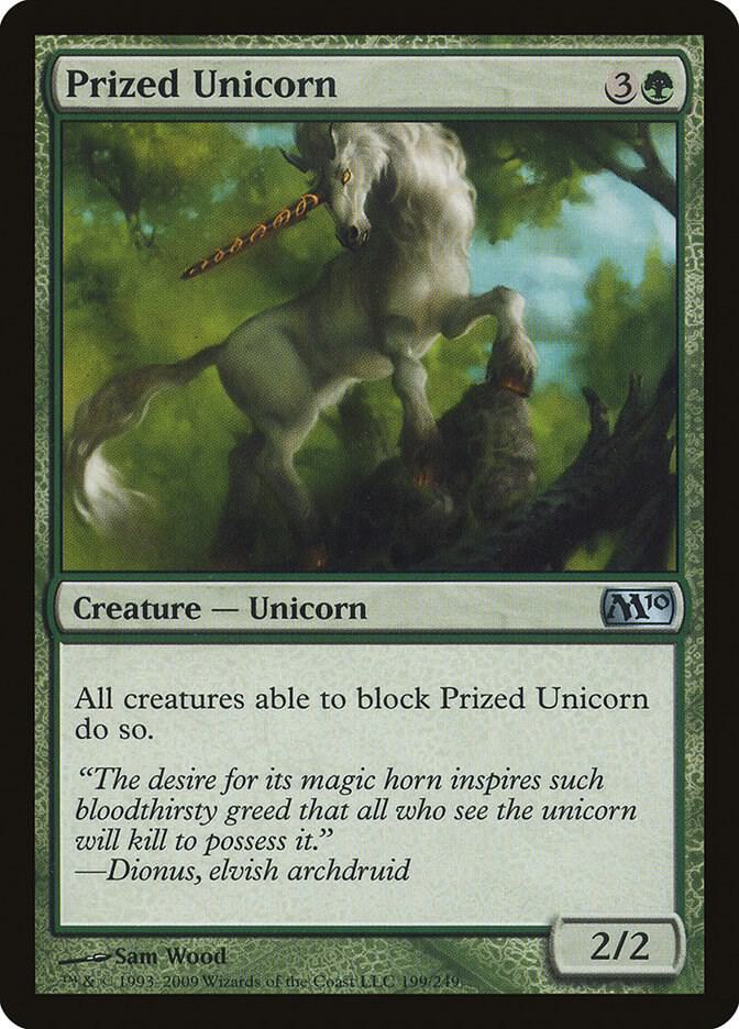 Prized Unicorn 199/249 (Magic 2010 (M10))  | Chromatic Games