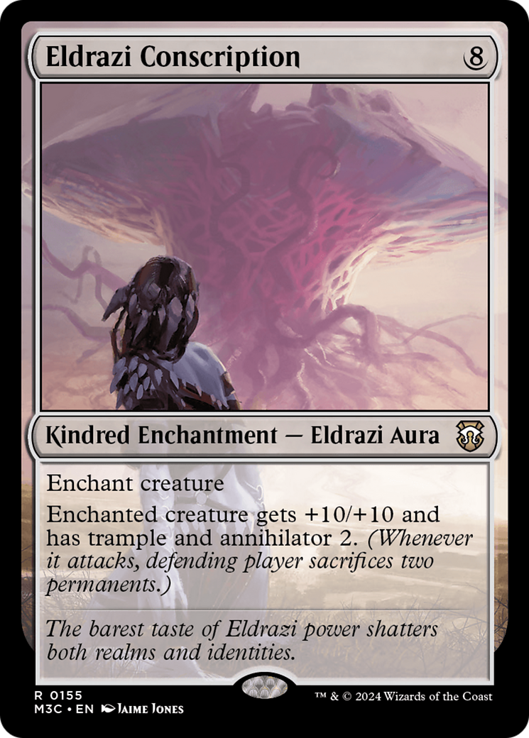 Eldrazi Conscription (Ripple Foil) [Modern Horizons 3 Commander] | Chromatic Games