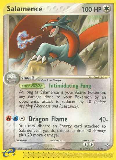 Salamence (19/97) [EX: Dragon] | Chromatic Games