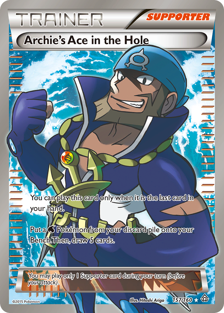 Archie's Ace in the Hole (157/160) [XY: Primal Clash] | Chromatic Games