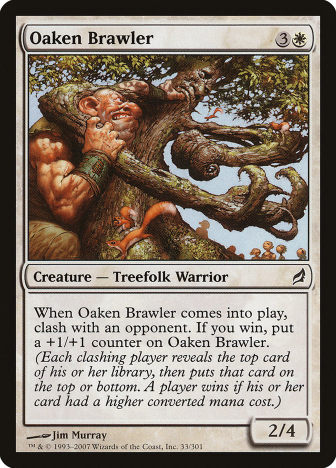Oaken Brawler 33/301 (Lorwyn)  - Foil | Chromatic Games