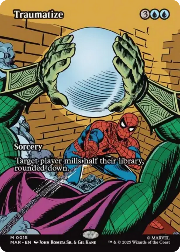 Traumatize (Borderless) [Marvel's Spider-Man: Eternal-Legal] | Chromatic Games