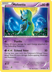Meloetta (77/149) [Black & White: Boundaries Crossed] | Chromatic Games