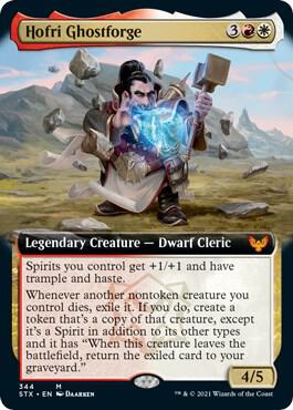 Hofri Ghostforge Extended Art 344 (Strixhaven: School of Mages)  | Chromatic Games