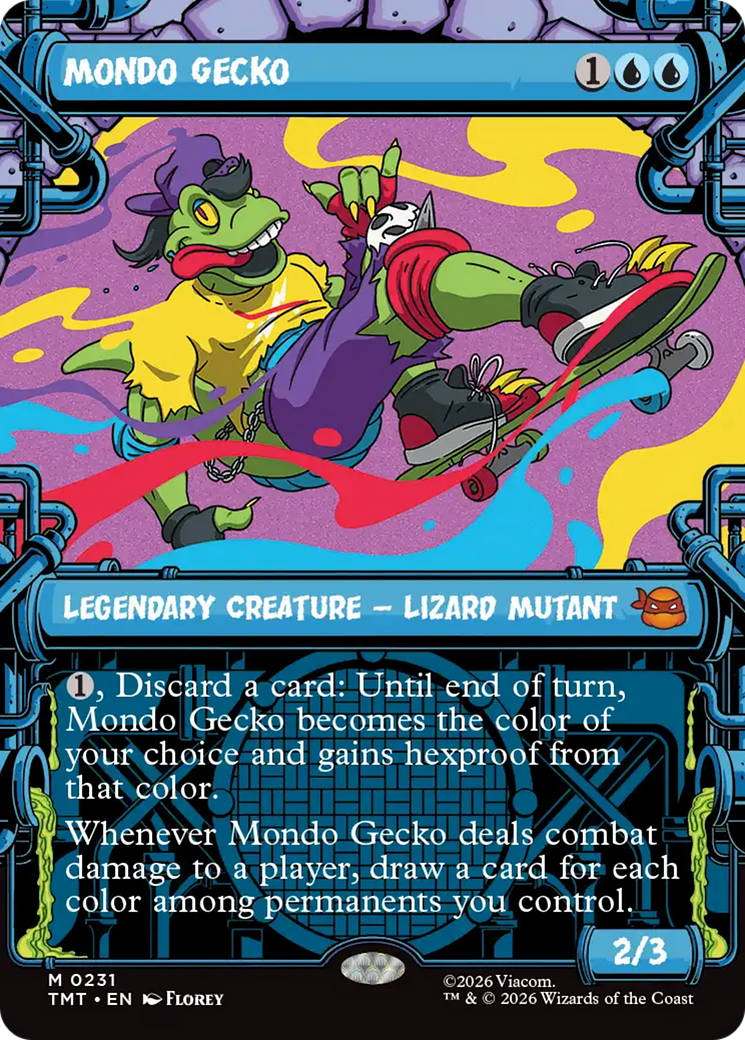 Mondo Gecko (Showcase) [Teenage Mutant Ninja Turtles] | Chromatic Games