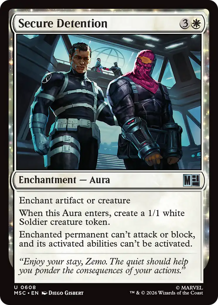 Secure Detention [Marvel Super Heroes Commander] | Chromatic Games