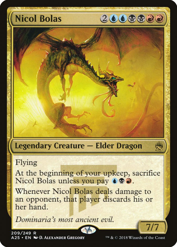 Nicol Bolas 209 (Masters 25)  | Chromatic Games