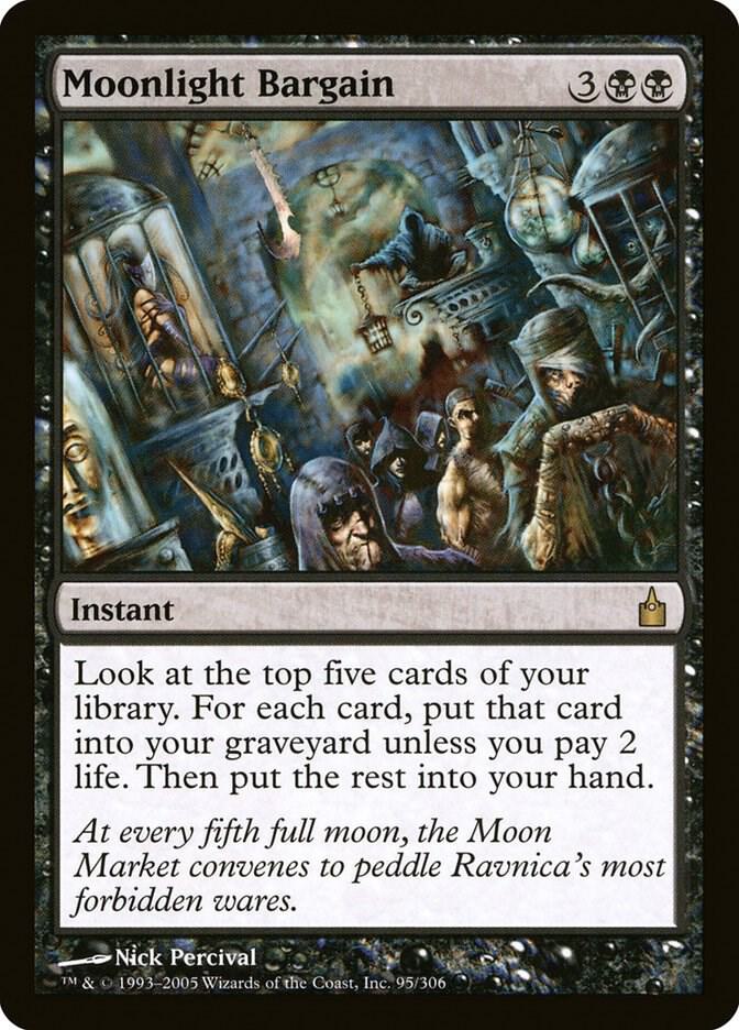 Moonlight Bargain 95/306 (Ravnica: City of Guilds)  | Chromatic Games