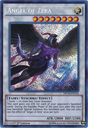 Angel of Zera [MP14-EN116] Secret Rare | Chromatic Games