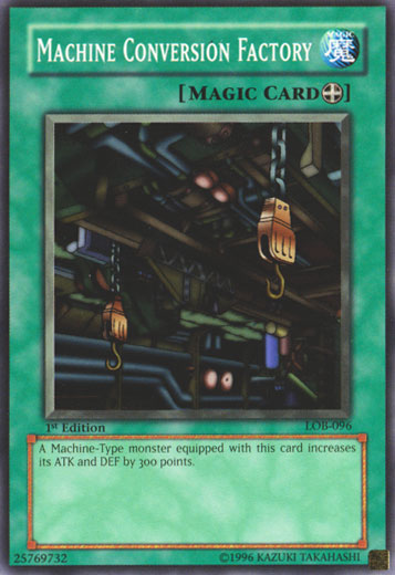 Machine Conversion Factory [LOB-096] Common | Chromatic Games