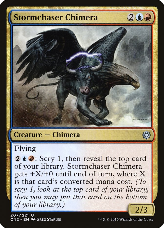 Stormchaser Chimera 207/221 (Conspiracy: Take the Crown)  | Chromatic Games