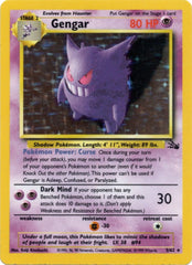 Gengar (5/62) [Fossil Unlimited] | Chromatic Games