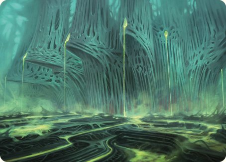 Swamp Art Card [Phyrexia: All Will Be One Art Series] | Chromatic Games