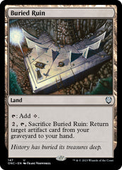 Buried Ruin [Phyrexia: All Will Be One Commander] | Chromatic Games