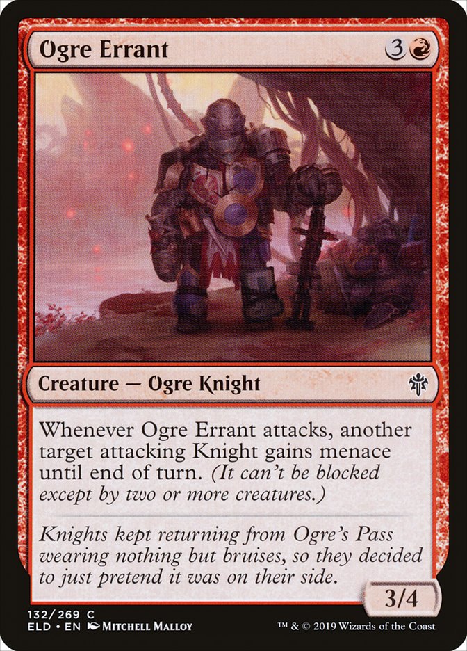 Ogre Errant 132/269 (Throne of Eldraine)  | Chromatic Games