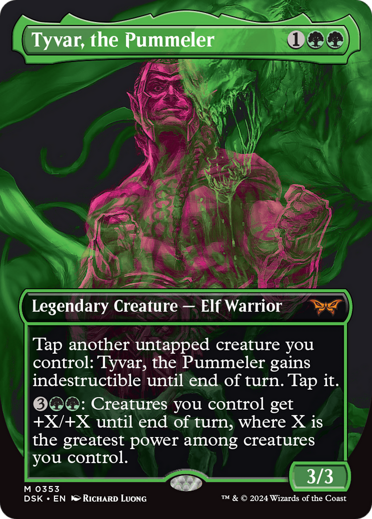 Tyvar, the Pummeler (Showcase) [Duskmourn: House of Horror] | Chromatic Games