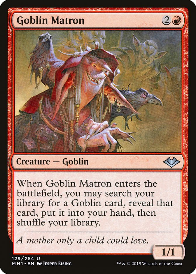 Goblin Matron [Modern Horizons] | Chromatic Games