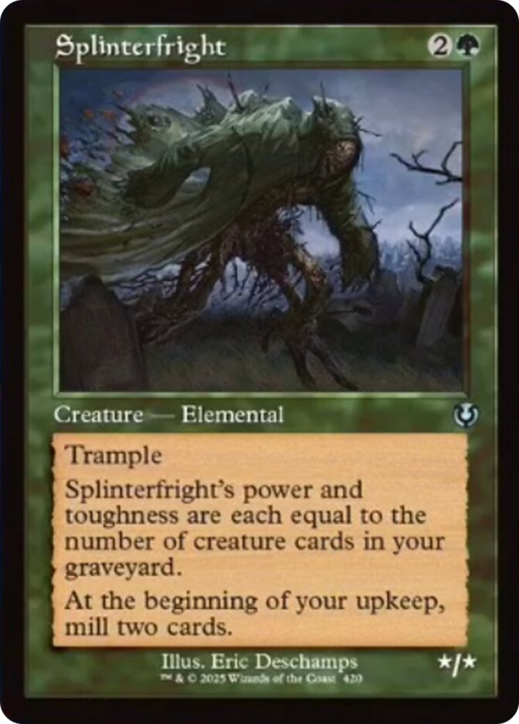 Splinterfright (Retro Frame) [Innistrad Remastered] | Chromatic Games
