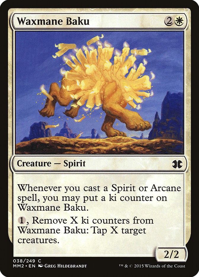 Waxmane Baku 38/249 (Modern Masters 2015)  | Chromatic Games