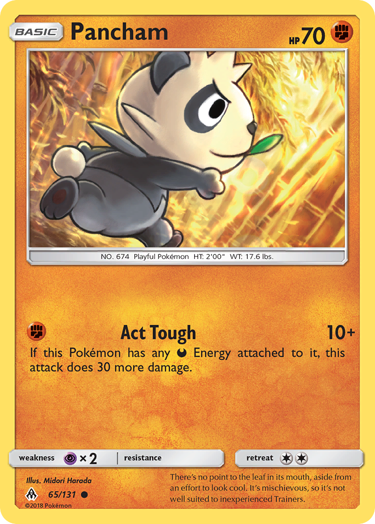 Pancham (65/131) [Sun & Moon: Forbidden Light] | Chromatic Games