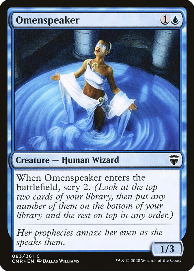 Omenspeaker 83 (Commander Legends)  - Foil | Chromatic Games