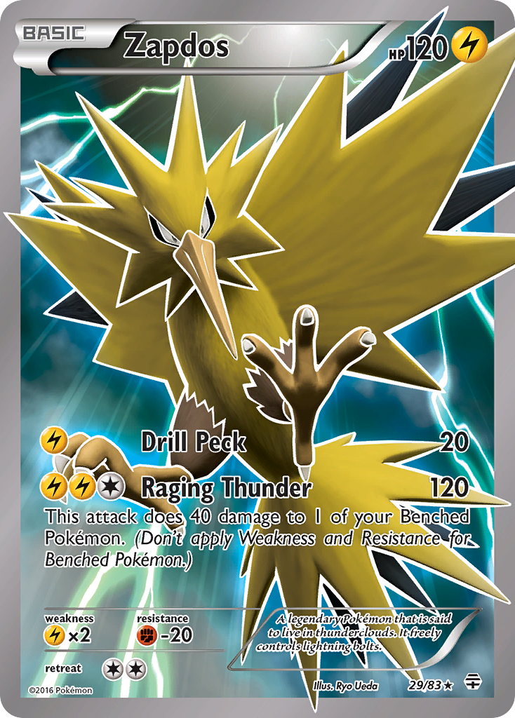 Zapdos (29/83) [XY: Generations] | Chromatic Games